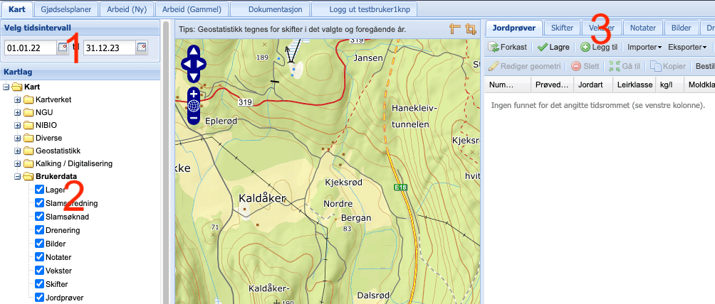 åpningsbilde, skjermbilde