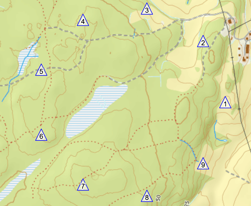 plassering av jordprøver