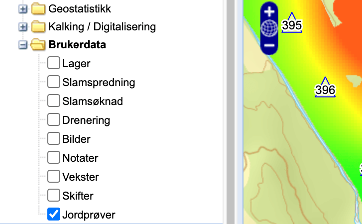 Huk av for jordprøver