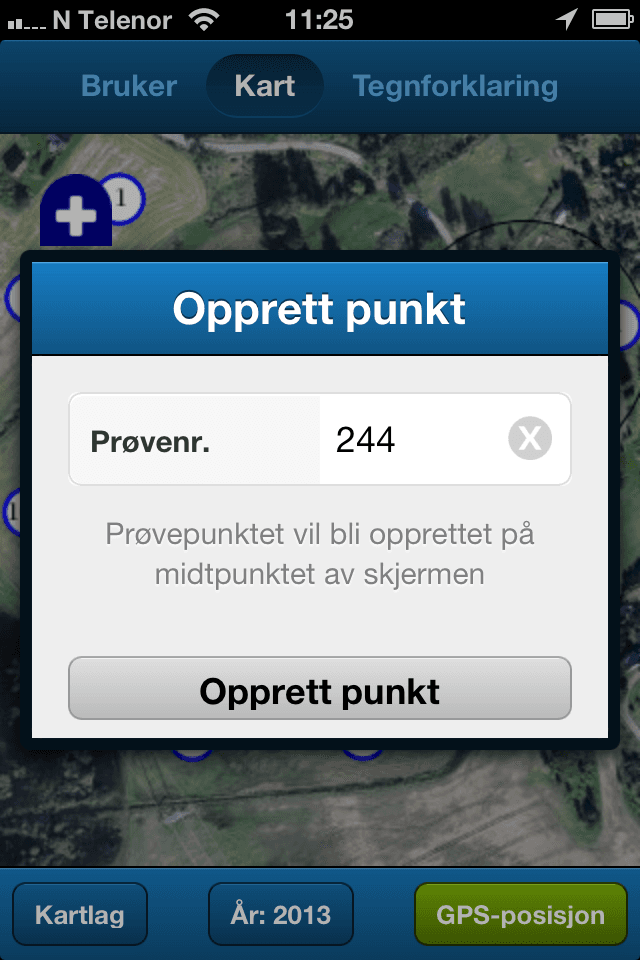 Jordplan Touch - Artikkelen er utdatert - Jordplan appen har nå registrering av jordprøver