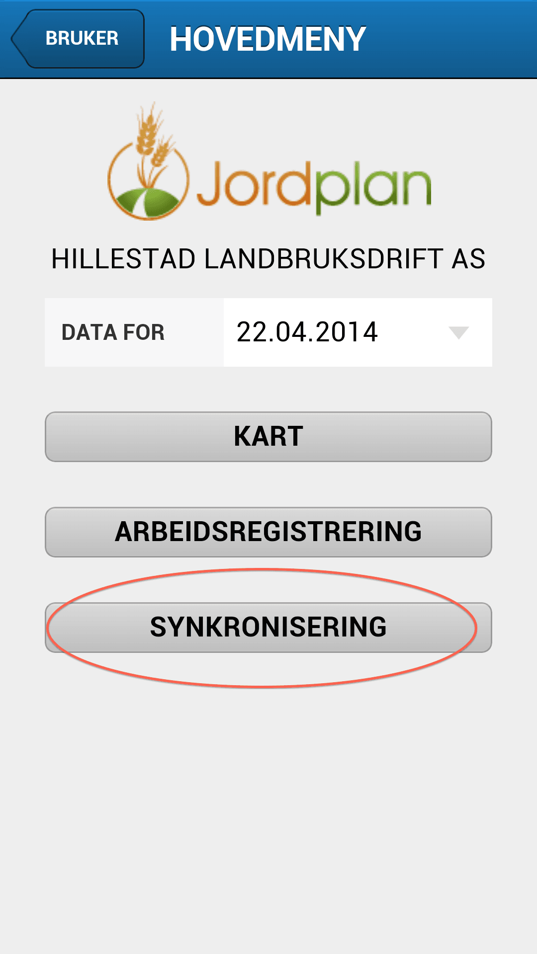 Jordplan appen oppdatert til versjon 0.8.0 (Android)