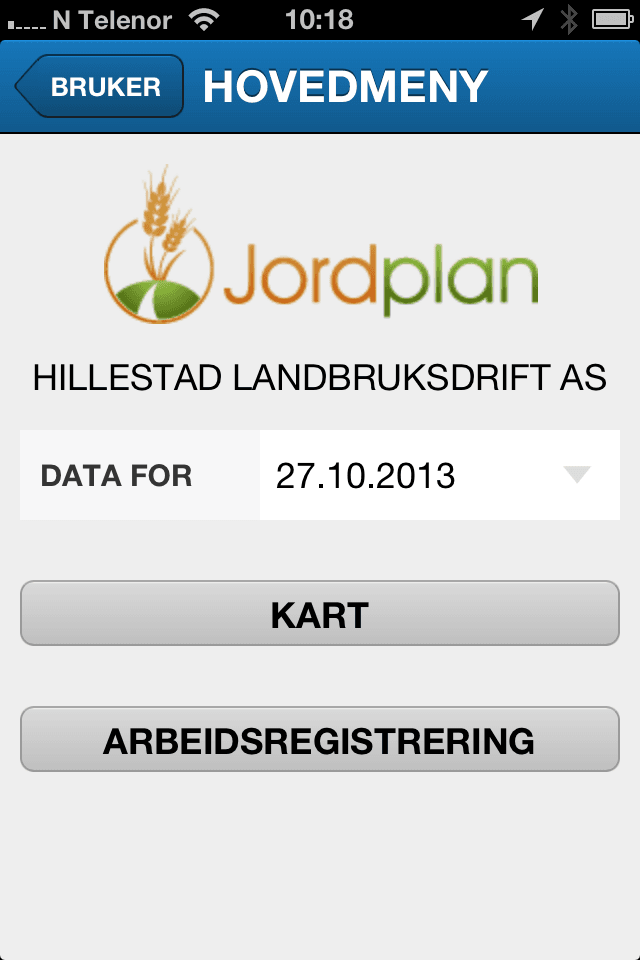 Jordplan for iOS