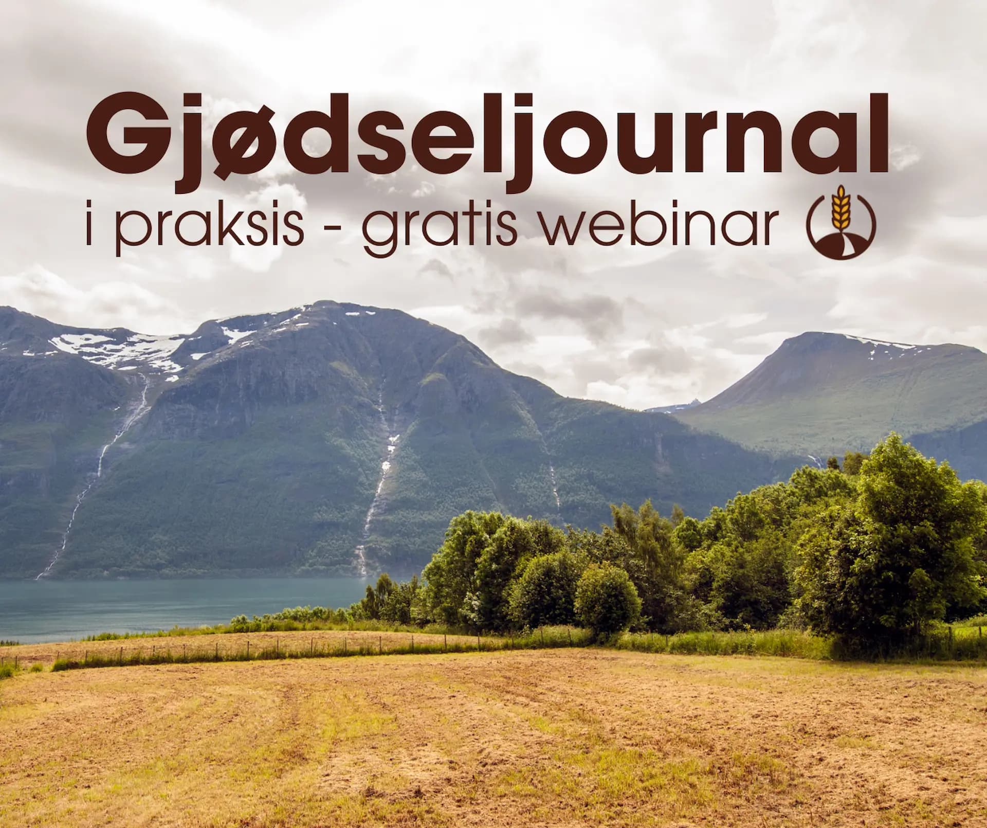 Jord, åker og gjødseljournal